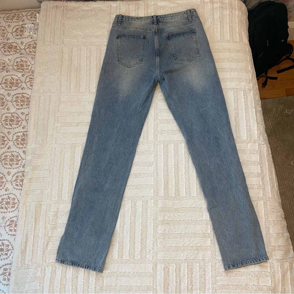 Lioness Straight Leg Jeans Size M - Picture 2 of 2